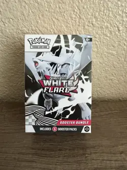 Pokemon TCG Scarlet & Violet White Flare Booster Bundle Factory Sealed 6 Pac NEW - Image 1