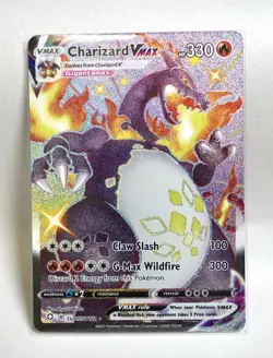 Charizard VMAX SV107/SV122 Shining Fates Shiny Vault Pokemon NM Holo - Image 1