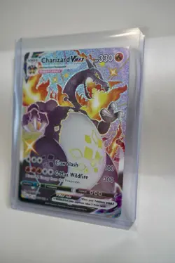 Charizard VMAX SV107/SV122 Shining Fates Shiny Vault Pokemon NM Holo - Image 4