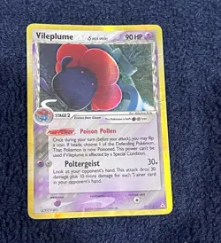 Pokemon TCG Vileplume 17/110 Holon Phantoms Delta Species Holo Rare 2006 - Image 1