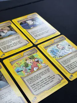 Nintendo Pokemon TCG Expedition e-Reader Trainer 6-Card Lot 2002 - Image 2