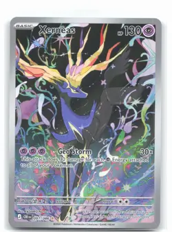 Pokemon Xerneas [CRI - 091/086] Illustration Rare NM CS-02 - Image 2