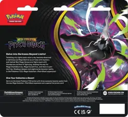 Pokemon TCG - Pitch Black Mega Evolution Triple Blister Pack - Sealed - In Hand - Image 2
