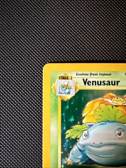 1999 Pokemon Venusaur Base Set 15/102 Holo Unlimited Holo Rare LP See Pictures - Image 3
