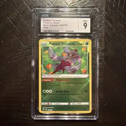 2022 Pokemon SWSH Radiant Tsareena Silver Tempest #016 CGC 9 MINT - Image 1
