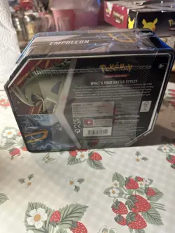 Pokemon TCG Sword & Shield Battle Styles Empoleon V Promo Tin 66 Cards 2021 - Image 2