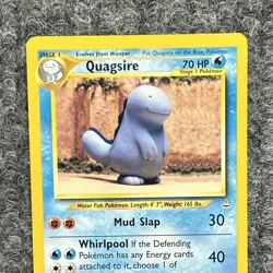 Vintage Pokemon Neo Revelation Quagsire 48/64 Regular Rare Near Mint - Image 3