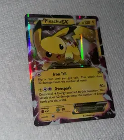 The Pokemon Company Pokemon TCG Pikachu EX XY84 XY Promo Holo EN 2015 130 HP - Image 1