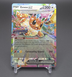 Pokemon Eevee ex 075/131 Prismatic Evolutions Holo English 200 HP - Image 1