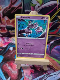 Pokemon Card Mewtwo Brilliant Stars Rare 056/172 Near Mint - Image 2
