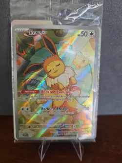 Sealed-Pokemon Eevee 173 SV Promo Holo Black Star 2025 - Image 1