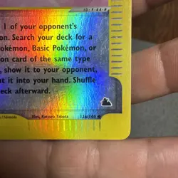 Pokemon TCG Friend Ball 126/144 Skyridge Uncommon Reverse Holo Card LP - Image 5
