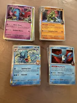 Pokemon Destined Rivals Bulk Lot Of Holo/reverse Holos 80+ - Image 1