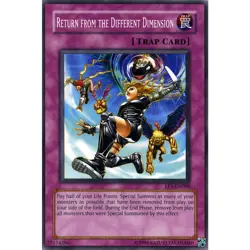 Return from the Different Dimension EP1-EN008 Yu-Gi-Oh! Card Common - Image 1