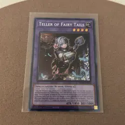 Yu-Gi-Oh! Teller of Fairy Tails BLZD-EN034 Secret Rare 1st EN Holo - Image 1