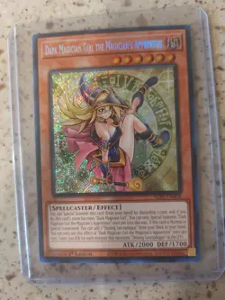 Yugioh Dark Magician Girl the Magician's Apprentice Secret Rare ALIN-EN004 NM - Image 1