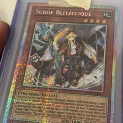 YUGIOH Surge Blitzclique (CORI-EN011) Starlight Rare 1st Edition Near Mint - Image 3