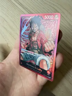 One Piece Starter Deck ST01-001 Eng Monkey D. Luffy Leader Foil Pre Errata - Image 3