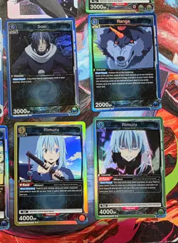 Union Arena That Time I Got Reincarnated as a Slime Lot 8x English Card New - Image 4