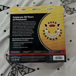 Pokemon Day 2026 Collection Box | 30th Anniversary | Pikachu Promo | PTCG - Image 2
