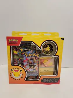 Pokemon TCG Pokemon Day 2026 Collection Box Pikachu Promo Coin 3 Boosters - Image 1