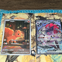 Pokemon TCG Vulpix 138/132, N's Zoroark ex 286/217 Holo 2-Card Lot EN - Image 1