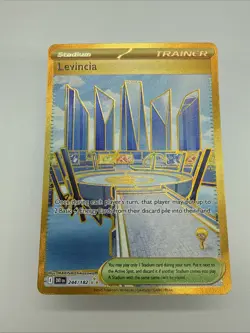 Pokemon Card TCG - Levincia 244/182 - Destined Rivals - Hyper Rare - NM ⭐ - Image 1
