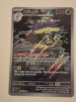 Shiinotic 194/191 SV Surging Sparks Full Art Ultra Rare Holo Pokemon Card NM - Image 1