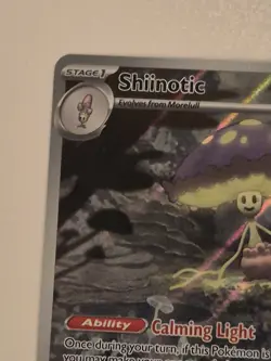 Shiinotic 194/191 SV Surging Sparks Full Art Ultra Rare Holo Pokemon Card NM - Image 5