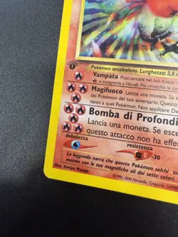 Pokemon Card Ho-Oh 7/64 holo 1 edizione Neo revelations ITA Near Mint - Image 5