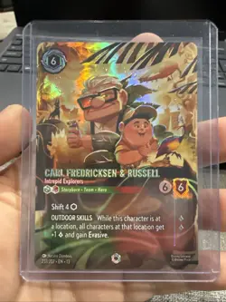 Disney Lorcana TCG Enchanted Card Carl Fredricksen & Russel 237/207 - Image 4