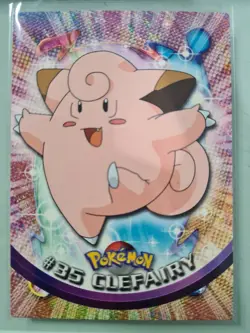 Clefairy #35 Topps Series 1 Pokemon Card - Image 1
