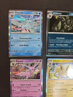 Pokemon TCG 7 Eeveelution Holo Cards - Image 2