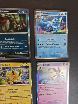 Pokemon TCG 7 Eeveelution Holo Cards - Image 4
