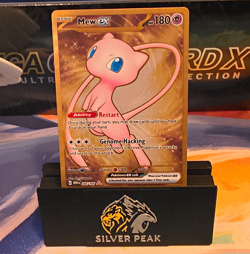 Pokemon Company Mew ex Sv: Scarlet & Violet 151 Full Art Metal Card ENG 205/165 - Image 1