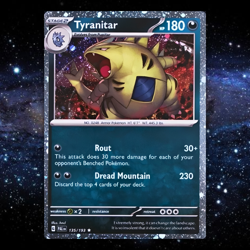 Tyranitar 135/193 Cosmos Holo Promo (SV: Paldea Evolved) Near Mint Pokemon Card - Image 1