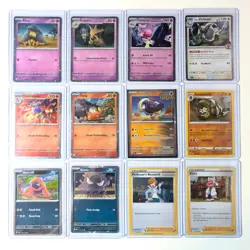 🌀ONLY COSMOS HOLOS! (Set of 12) Bulk Lot of Cosmo Holo Rare Pokemon Cards SWIRL - Image 1