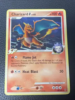 Pokemon Card - Supreme Victors Charizard G Lv. 65 20/147 Non Holo NM - Image 1