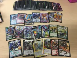 Duel Masters TCG 225 Cards Lot Bulk Japanese Holo Foil Rare normal Mixed Set - Image 1