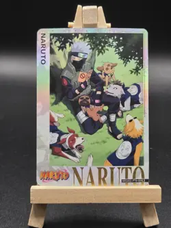 Kakashi Hatake with Ninja Dogs - Naruto Kayou Card - NRSA02-PTR-004L3 - Image 1