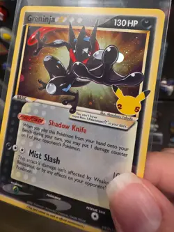 Greninja Gold Star SWSH144 Sword & Shield Celebrations Promo Card Holo - Image 2