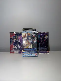 3 SET Bandai 2021 Digimon Card Game Premium Pack Set 01 & special release 1/1.5 811039035143 - Image 3