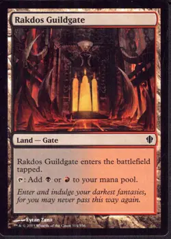 Rakdos Guildgate - Commander 2013 - MTG Magic - LP - Image 1