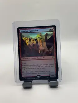 MTG, Wartime Protestors FOIL $3 ORDER MIN Avatar: The Last Airbender Foil - Image 1