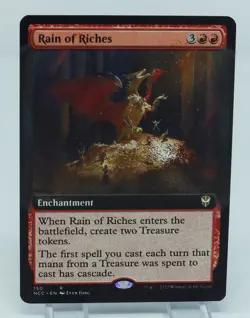 Magic the Gathering Streets of New Capenna Commander #150 Rain of Riches - Image 3
