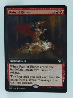 Magic the Gathering Streets of New Capenna Commander #150 Rain of Riches - Image 5