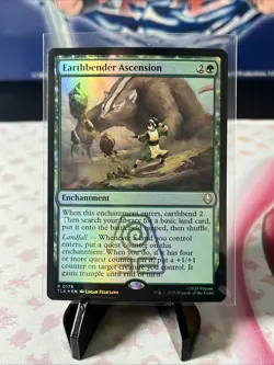 Earthbender Ascension, Foil, Avatar, Magic the Gathering MTG NM - Image 1