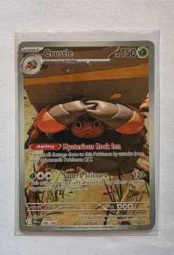 Pokemon TCG Destined Rivals Crustle 186/182 Plus Bulk - Image 1