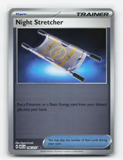 Night Stretcher 196/217 Reverse Holo Ascended Heroes Common 2026 Pokemon Card LP - Image 1