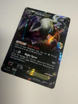 Pokemon TCG Darkrai-EX 88/113 Dark Explorers Holo Ultra Rare EN 2013 180HP - Image 2